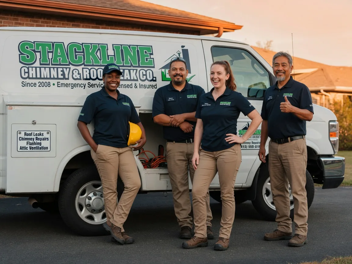 Chimney flashing repair company in Magnetic Springs, OH
